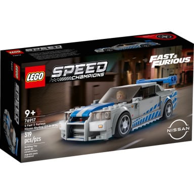 LEGO 76917 Speed Champions Nissan Skyline GT-R (R34) z filmu „Za szybcy, za wściekli” – zdjęcie