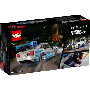 LEGO 76917 Speed Champions Nissan Skyline GT-R (R34) z filmu „Za szybcy, za wściekli” – zdjęcie