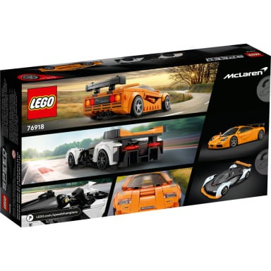 LEGO 76918 Speed Champions McLaren Solus GT i McLaren F1 LM – zdjęcie