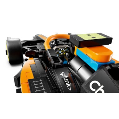LEGO 76919 Speed Champions Samochód wyścigowy McLaren Formula 1 wersja 2023 – zdjęcie