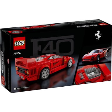 LEGO 76934 Speed Champions Supersamochód Ferrari F40 – zdjęcie