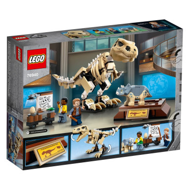 LEGO 76940 Jurassic World Wystawa skamieniałości tyranozaura – zdjęcie