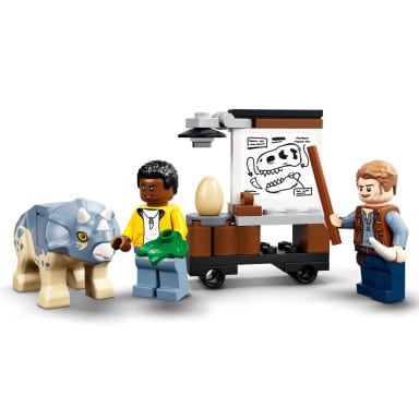 LEGO 76940 Jurassic World Wystawa skamieniałości tyranozaura – zdjęcie