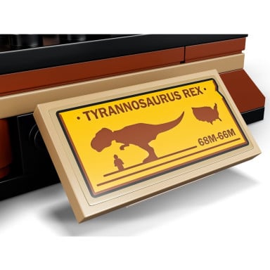 LEGO 76940 Jurassic World Wystawa skamieniałości tyranozaura – zdjęcie