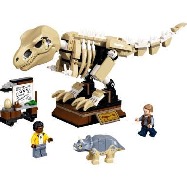 LEGO 76940 Jurassic World Wystawa skamieniałości tyranozaura – zdjęcie