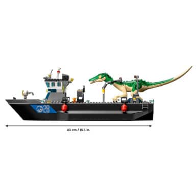 LEGO 76942 Jurassic World Barionyks i ucieczka łodzią – zdjęcie
