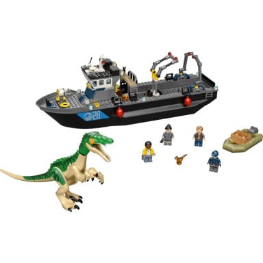 LEGO 76942 Jurassic World Barionyks i ucieczka łodzią – zdjęcie
