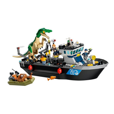 LEGO 76942 Jurassic World Barionyks i ucieczka łodzią – zdjęcie