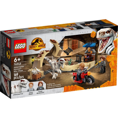 LEGO 76945 Jurassic World Atrociraptor: pościg na motocyklu – zdjęcie