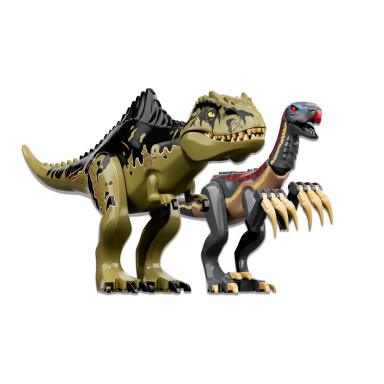 LEGO 76949 Jurassic World Atak giganotozaura i terizinozaura – zdjęcie