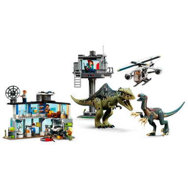 LEGO 76949 Jurassic World Atak giganotozaura i terizinozaura – zdjęcie