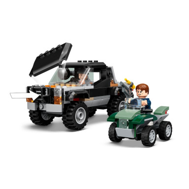 LEGO 76950 Jurassic World Triceratops i zasadzka z pick-upem – zdjęcie