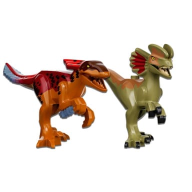 LEGO 76951 Jurassic World Transport pyroraptora i dilofozaura – zdjęcie