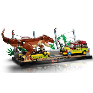 LEGO 76956 Jurassic World Tyranozaur na wolności – zdjęcie