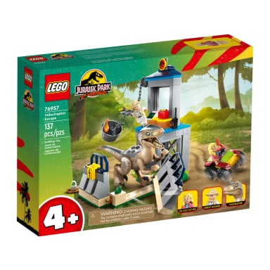LEGO 76957 Jurassic World Ucieczka welociraptora – zdjęcie