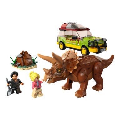 LEGO 76959 Jurassic World Badanie triceratopsa – zdjęcie