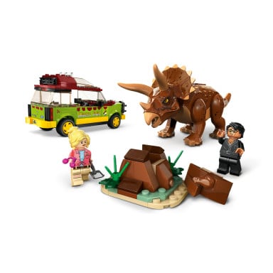 LEGO 76959 Jurassic World Badanie triceratopsa – zdjęcie