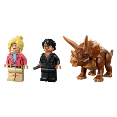 LEGO 76959 Jurassic World Badanie triceratopsa – zdjęcie