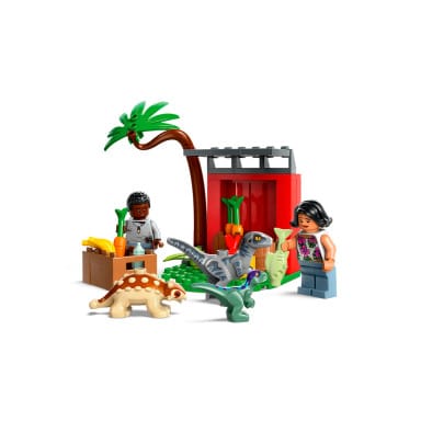 LEGO 76963 Jurassic World Centrum ratunkowe dla małych dinozaurów – zdjęcie
