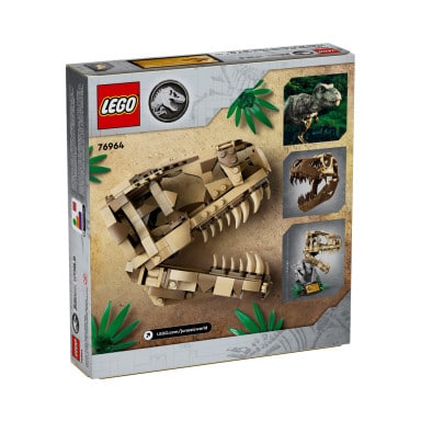 LEGO 76964 Jurassic World Szkielety dinozaurów — czaszka tyranozaura – zdjęcie