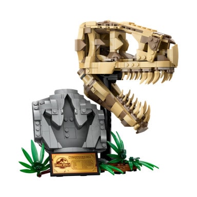 LEGO 76964 Jurassic World Szkielety dinozaurów — czaszka tyranozaura – zdjęcie