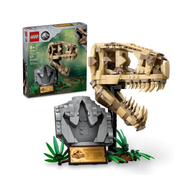LEGO 76964 Jurassic World Szkielety dinozaurów — czaszka tyranozaura – zdjęcie