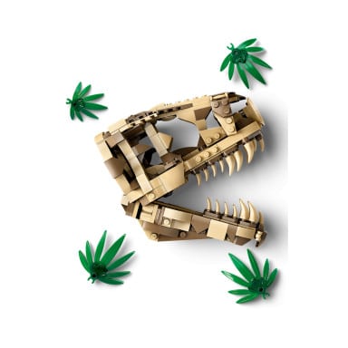 LEGO 76964 Jurassic World Szkielety dinozaurów — czaszka tyranozaura – zdjęcie