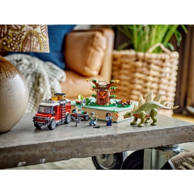 LEGO 76965 Jurassic World Dinomisje: odkrycie stegozaura – zdjęcie