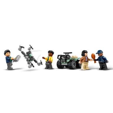 LEGO 76966 Jurassic World Dinomisje: ciężarówka do transportu allozaura – zdjęcie