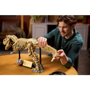 LEGO 76968 Jurassic World Szkielety dinozaurów: tyranozaur – zdjęcie