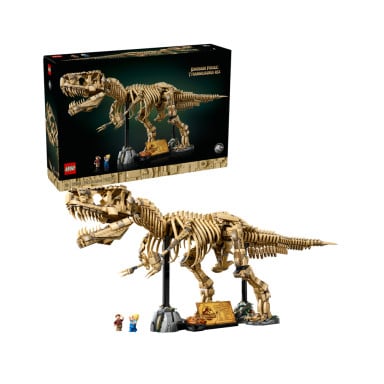 LEGO 76968 Jurassic World Szkielety dinozaurów: tyranozaur – zdjęcie