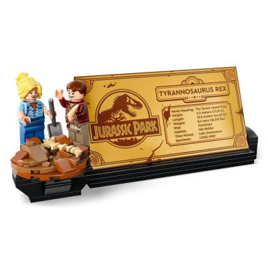 LEGO 76968 Jurassic World Szkielety dinozaurów: tyranozaur – zdjęcie