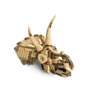 LEGO 76969 Jurassic World Szkielety dinozaurów: czaszka triceratopsa – zdjęcie
