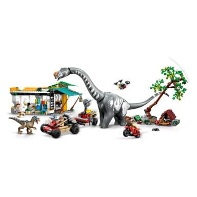 LEGO 76973 Jurassic World Na tropie tytanozaura i raptora – zdjęcie