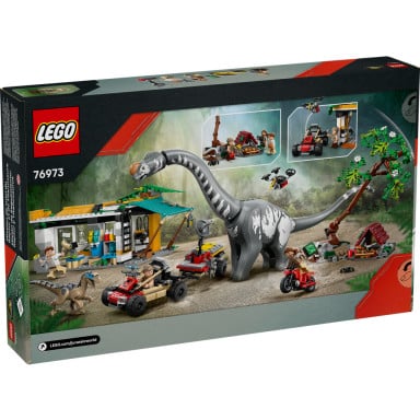 LEGO 76973 Jurassic World Na tropie tytanozaura i raptora – zdjęcie