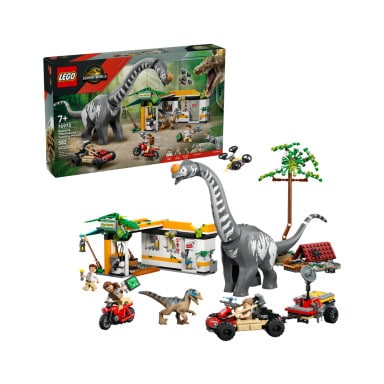 LEGO 76973 Jurassic World Na tropie tytanozaura i raptora – zdjęcie