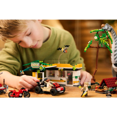 LEGO 76973 Jurassic World Na tropie tytanozaura i raptora – zdjęcie