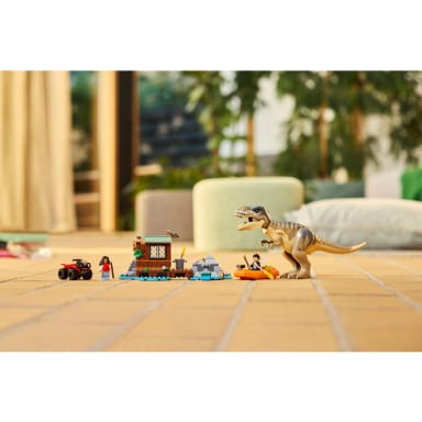 LEGO 76975 Jurassic World Ucieczka rzeką przed tyranozaurem – zdjęcie