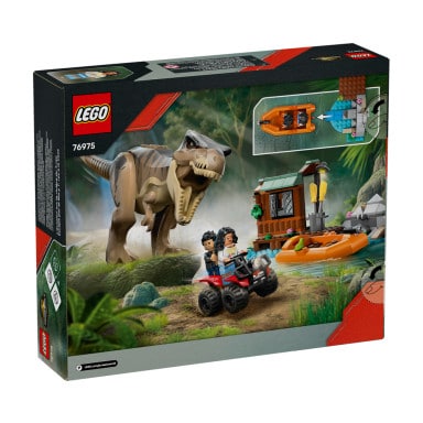 LEGO 76975 Jurassic World Ucieczka rzeką przed tyranozaurem – zdjęcie