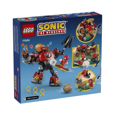 LEGO 77005 Sonic the Hedgehog Knuckles kontra Dr. Eggman w mechu Egg Crusher – zdjęcie