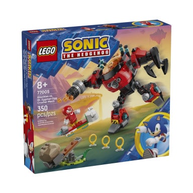 LEGO 77005 Sonic the Hedgehog Knuckles kontra Dr. Eggman w mechu Egg Crusher – zdjęcie
