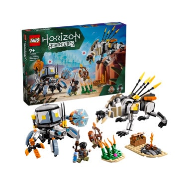 LEGO 77037 Horizon Adventures Aloy i Varl kontra krabołaz i piłoząb – zdjęcie