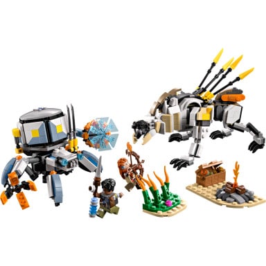 LEGO 77037 Horizon Adventures Aloy i Varl kontra krabołaz i piłoząb – zdjęcie