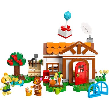 LEGO 77049 Animal Crossing Odwiedziny Isabelle – zdjęcie