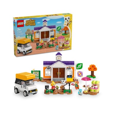 LEGO 77052 Animal Crossing Koncert K.K. na placu – zdjęcie