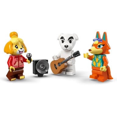 LEGO 77052 Animal Crossing Koncert K.K. na placu – zdjęcie