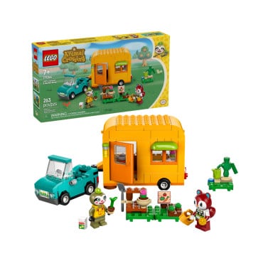 LEGO 77054 Animal Crossing Leif i jego karawan oraz sklep ogrodniczy – zdjęcie