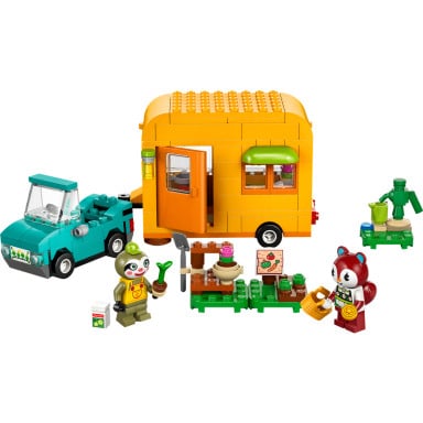 LEGO 77054 Animal Crossing Leif i jego karawan oraz sklep ogrodniczy – zdjęcie