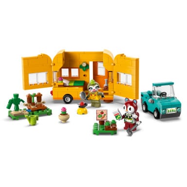 LEGO 77054 Animal Crossing Leif i jego karawan oraz sklep ogrodniczy – zdjęcie