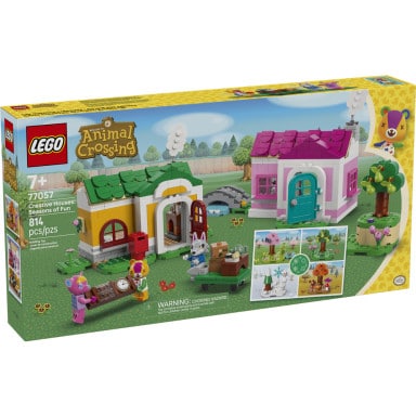 LEGO 77057 Animal Crossing Kreatywne domy: Pory zabawy – zdjęcie
